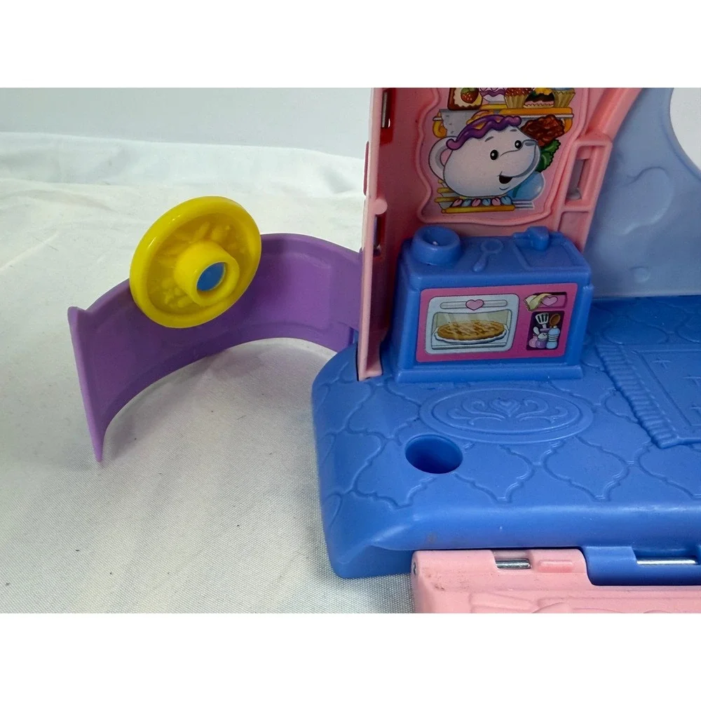 Fisher-Price Little People Disney Princess Palace Pink Blue Castle Toy